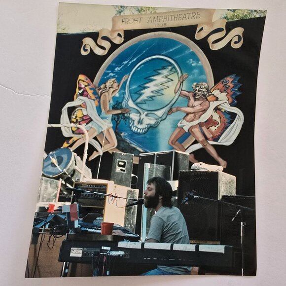 Brent Mydland Frost Amphitheatre 1988 Licensed Photo Print By Dead Images Rob Co - Picture 13 of 15